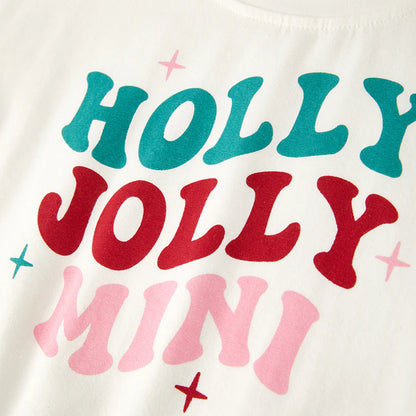 Mom & Me • Holly Jolly Velvet Skirt Set