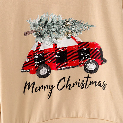 Beige Merry Christmas Shirt