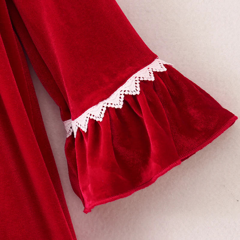 Red Velvet Christmas Dress