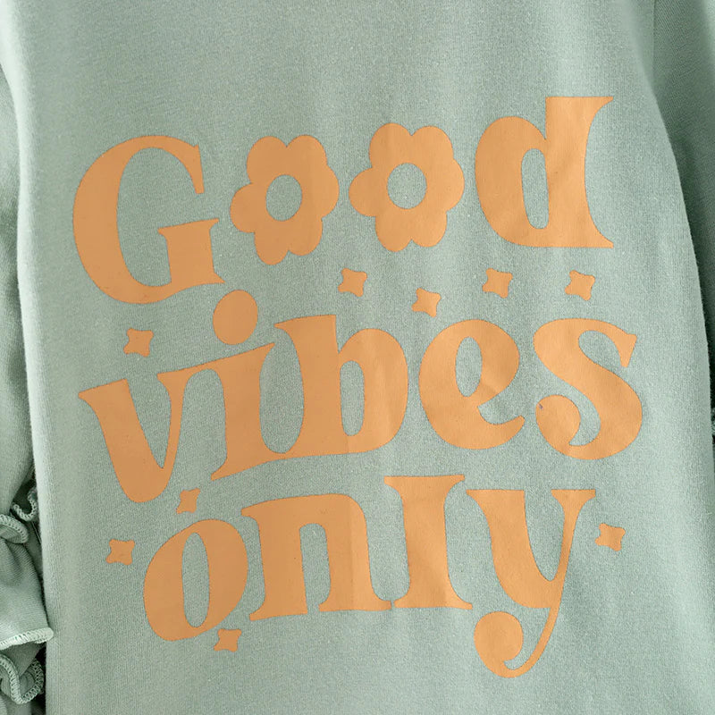 Good Vibes Only Skirt Set