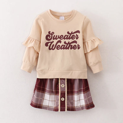 Sweater Weather Skirt Set