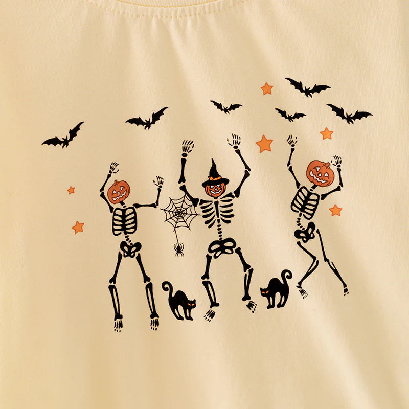 Cream Skeleton Shirt