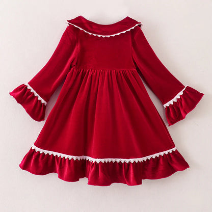 Red Velvet Christmas Dress