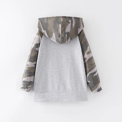 Camouflage #KIDLIFE Hoodie • Boys