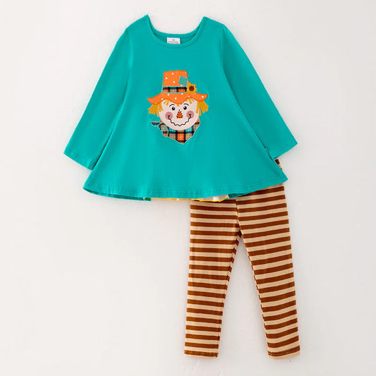 Scarecrow Ruffle Tunic Set