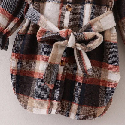 Mom & Me - Plaid Fall Shacket