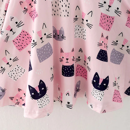 Pink Kitties Dress