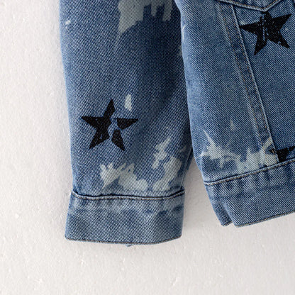 Bleached Star Jacket