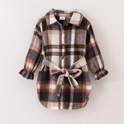 Mom & Me - Plaid Fall Shacket