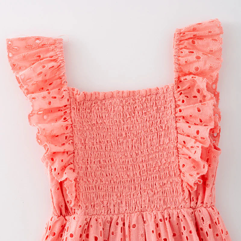 Coral Woven Jumper