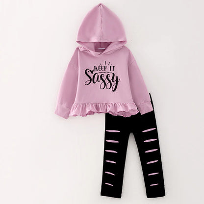 Keep It Sassy Hoodie Set