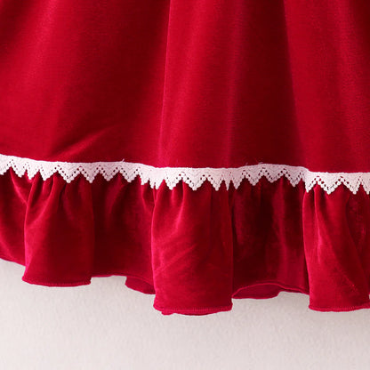 Red Velvet Christmas Dress