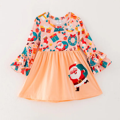 Peach Santa Dress