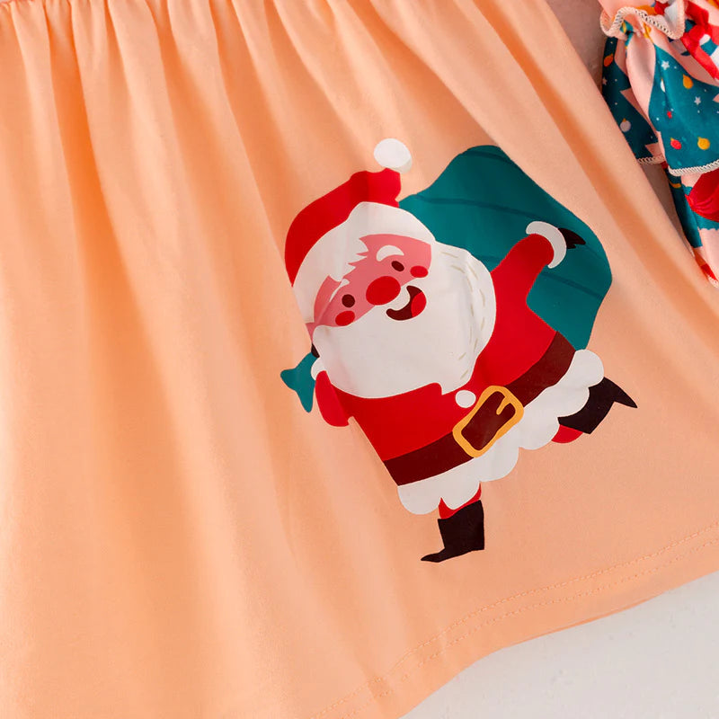 Peach Santa Dress