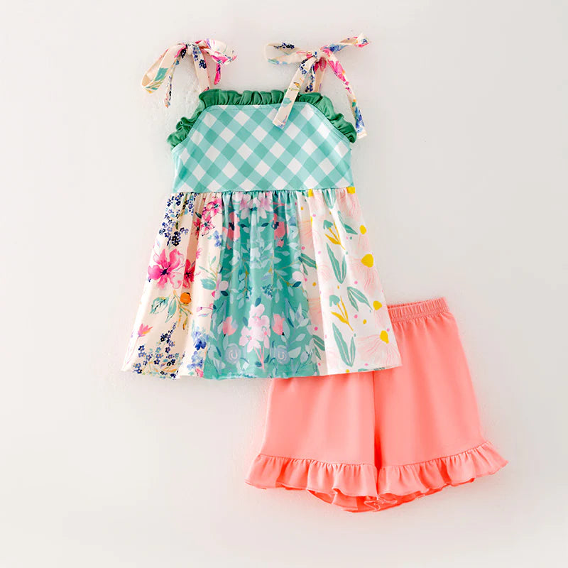 Floral Tea Party Short Set