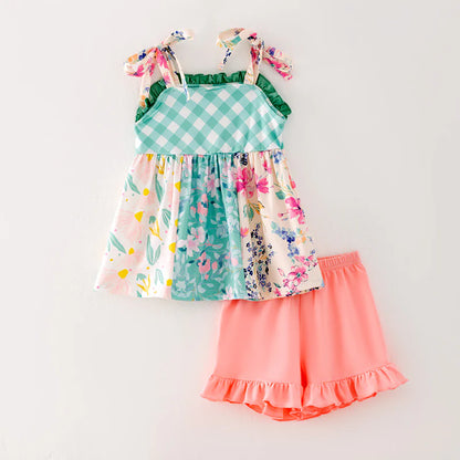 Floral Tea Party Short Set