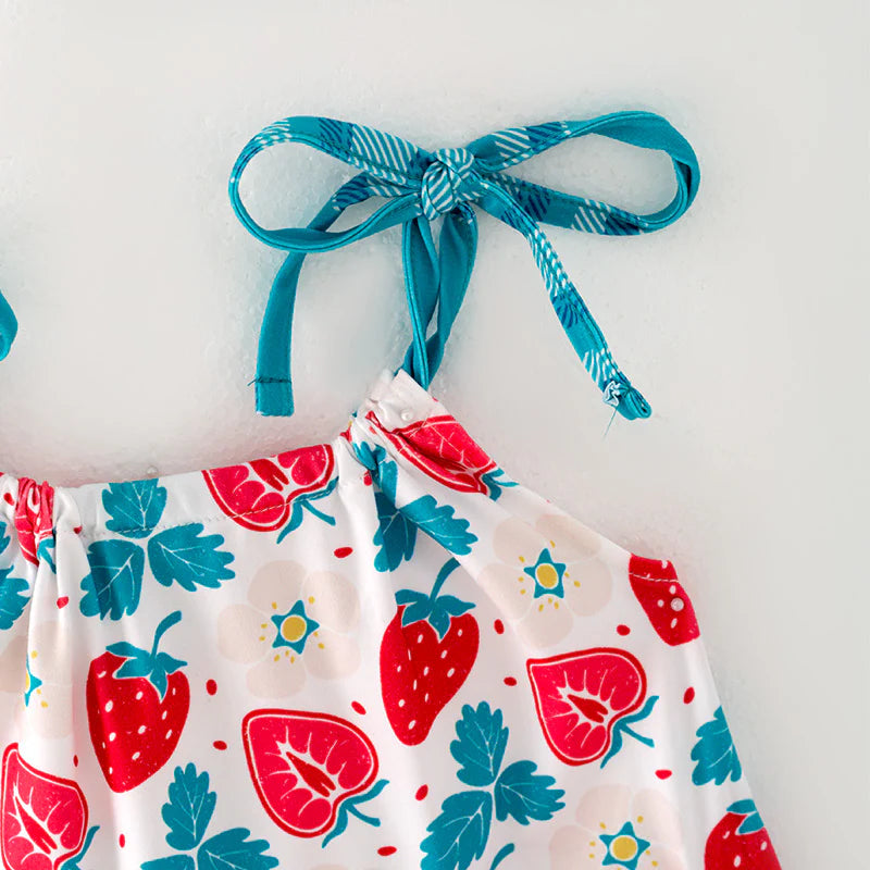 Jade Strawberry Short Set