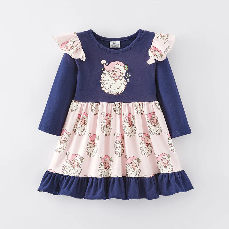 Navy Santa Dress