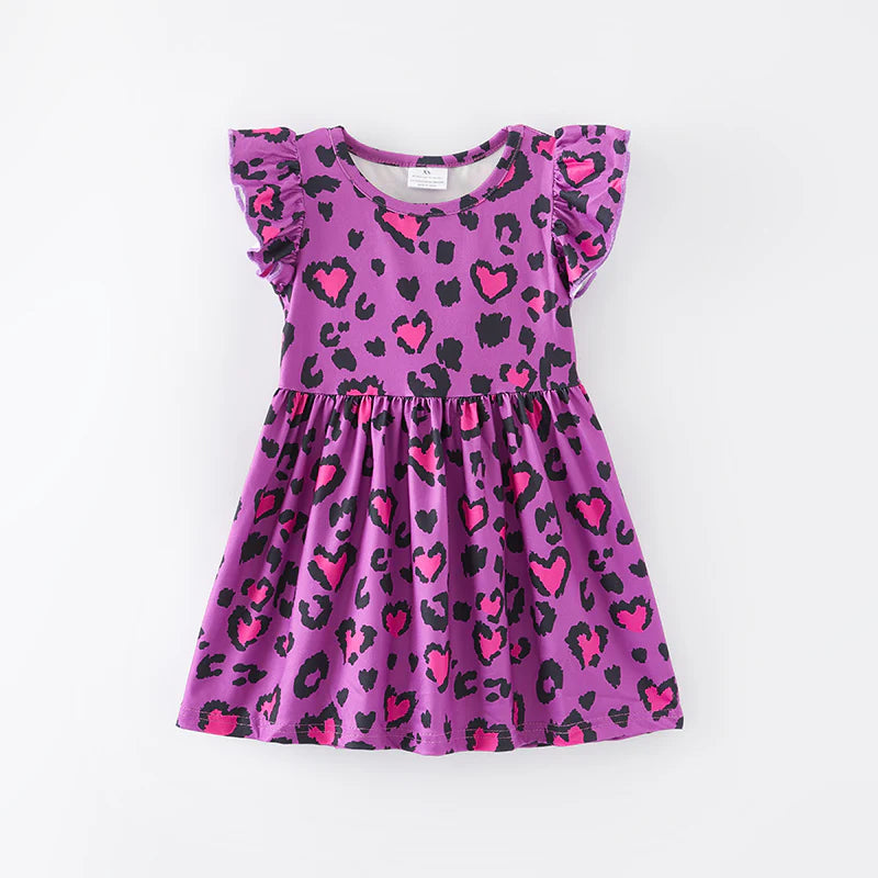 Leopard Hearts Dress