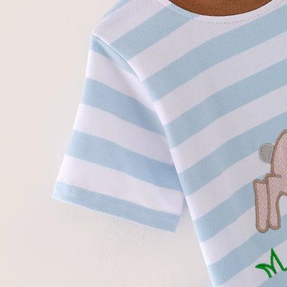 Stripe Bunny Tee