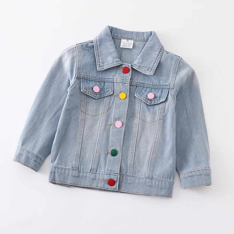 Rainbow Denim Jacket