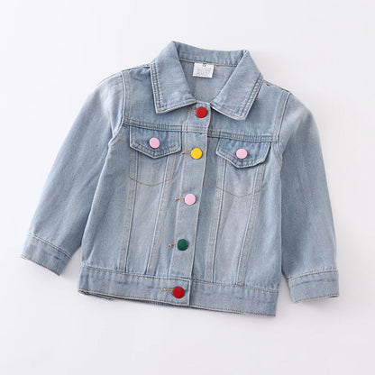 Rainbow Denim Jacket