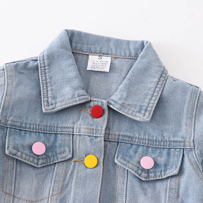 Rainbow Denim Jacket