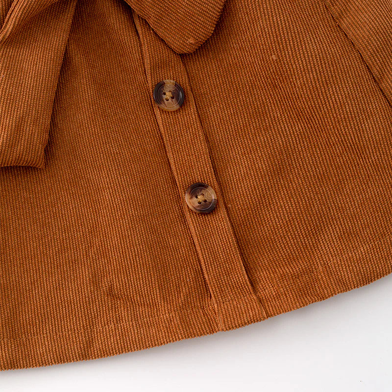 Brown Corduroy Skirt