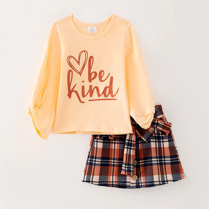 Be Kind Skirt Set