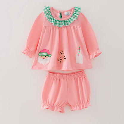 Pink Milk + Cookies Bloomer Set