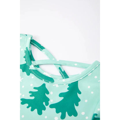 Aqua Winter Wonderland Dress