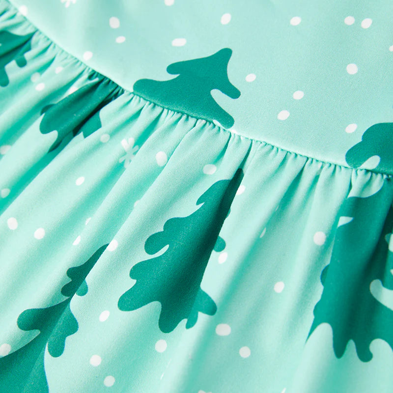 Aqua Winter Wonderland Dress