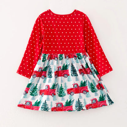 Classic Christmas Truck Dress