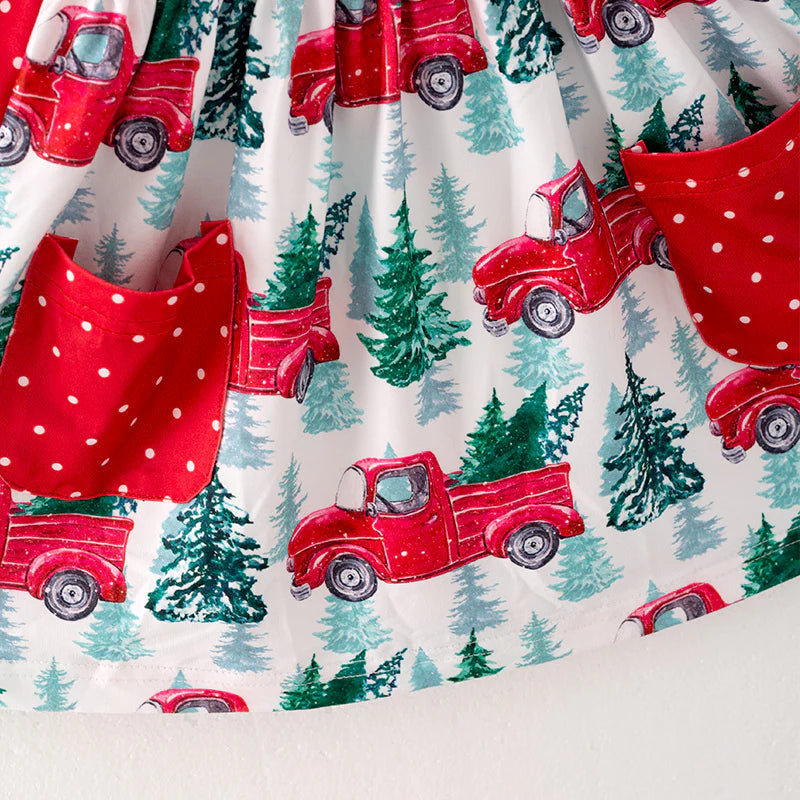 Classic Christmas Truck Dress