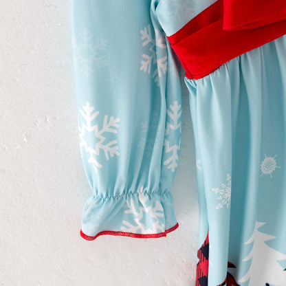 Snowflake Keyhole Dress