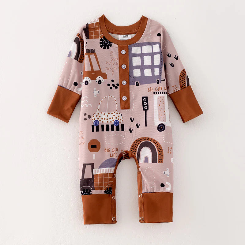 Big City Life Romper