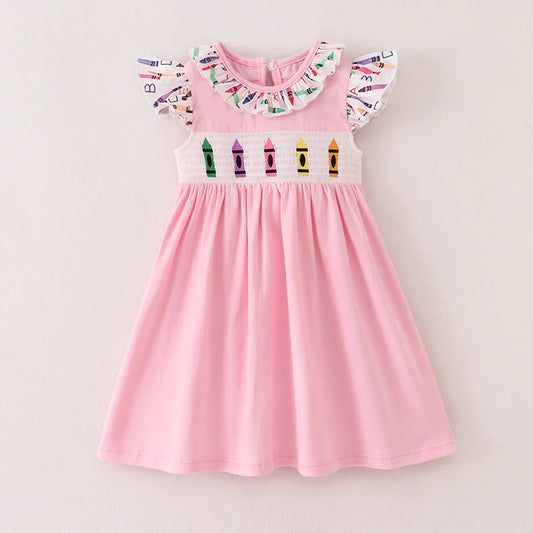 Pink Crayon Dress