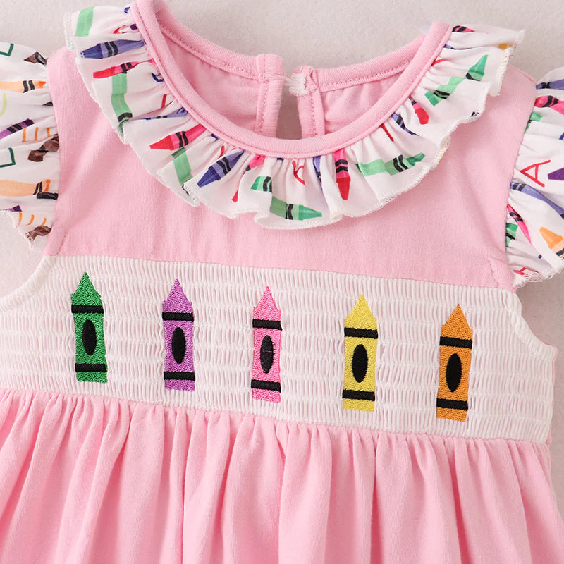 Pink Crayon Dress