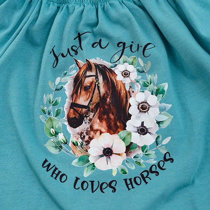 In Love With Horses Short Set