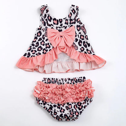 Leopard Butterfly Shortie Set