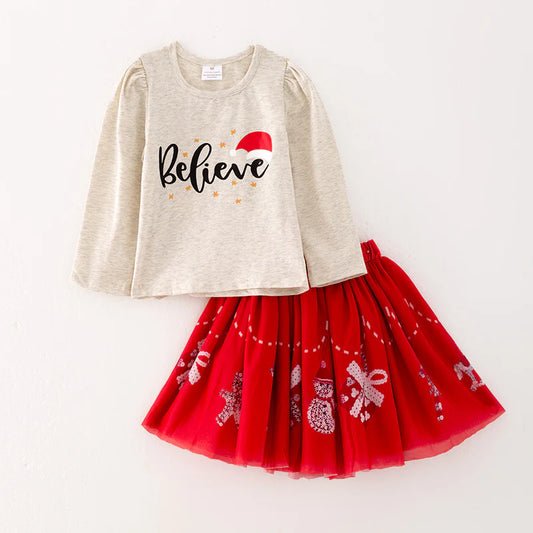 Believe Skirt Set