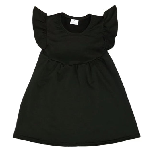 NYBB | Flutter Sleeve Dress | Black